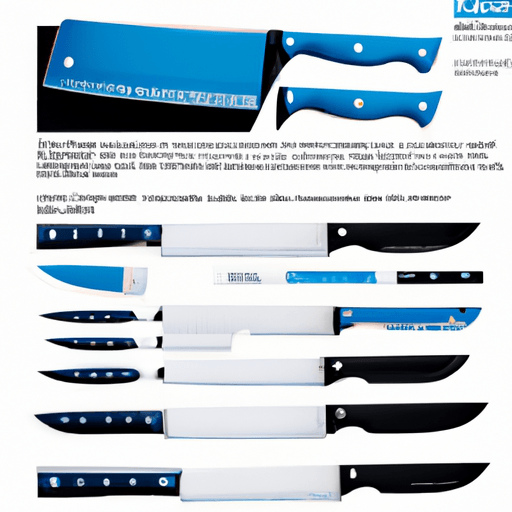 Wanbasion Blue Kitchen Knife Set Review Rating Kitchen Products