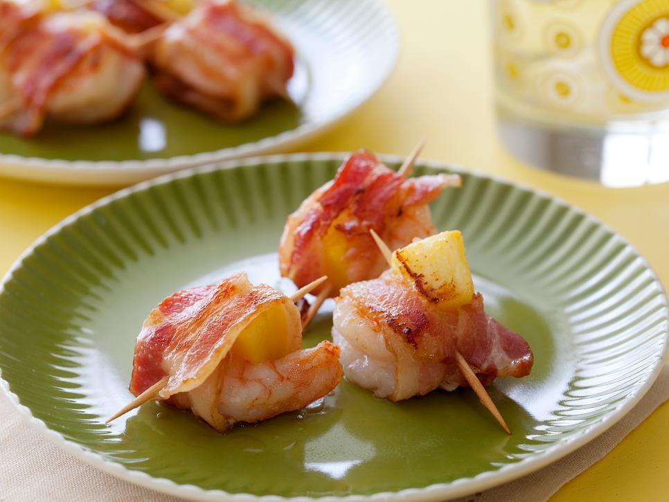 Bacon-Wrapped Pineapple Shrimp recipe