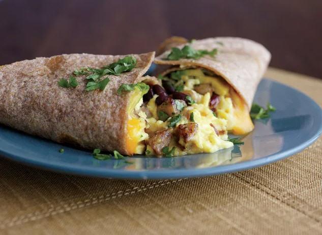 Fiber-Filled Breakfast Burrito recipe