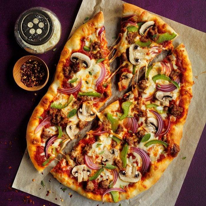 Sausage Pizza recipe