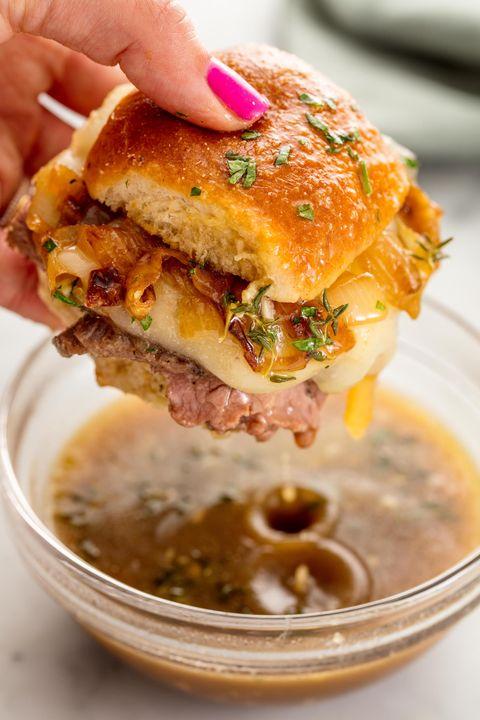 French Dip Sliders recipe