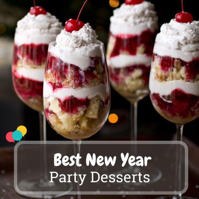 new year party desserts