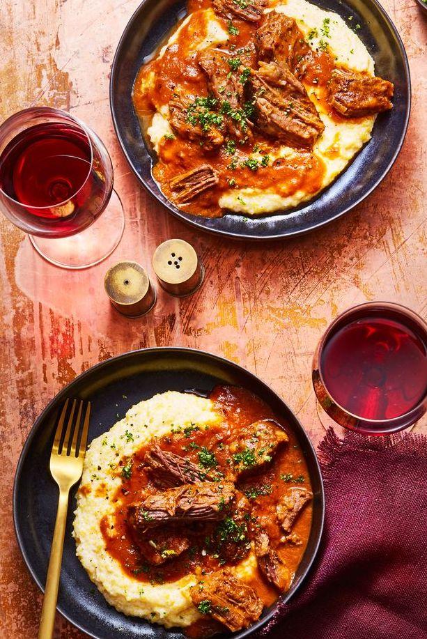 Short Ribs with Creamy Polenta recipe