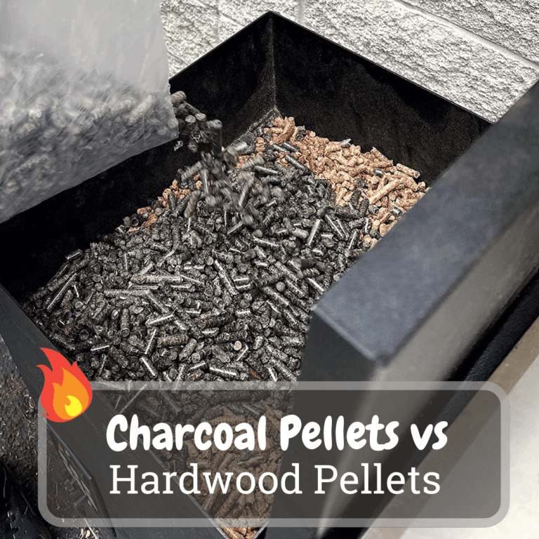 Charcoal Pellets vs Wood Pellets