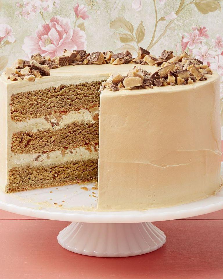 Coffee-Toffee Crunch Cake recipe