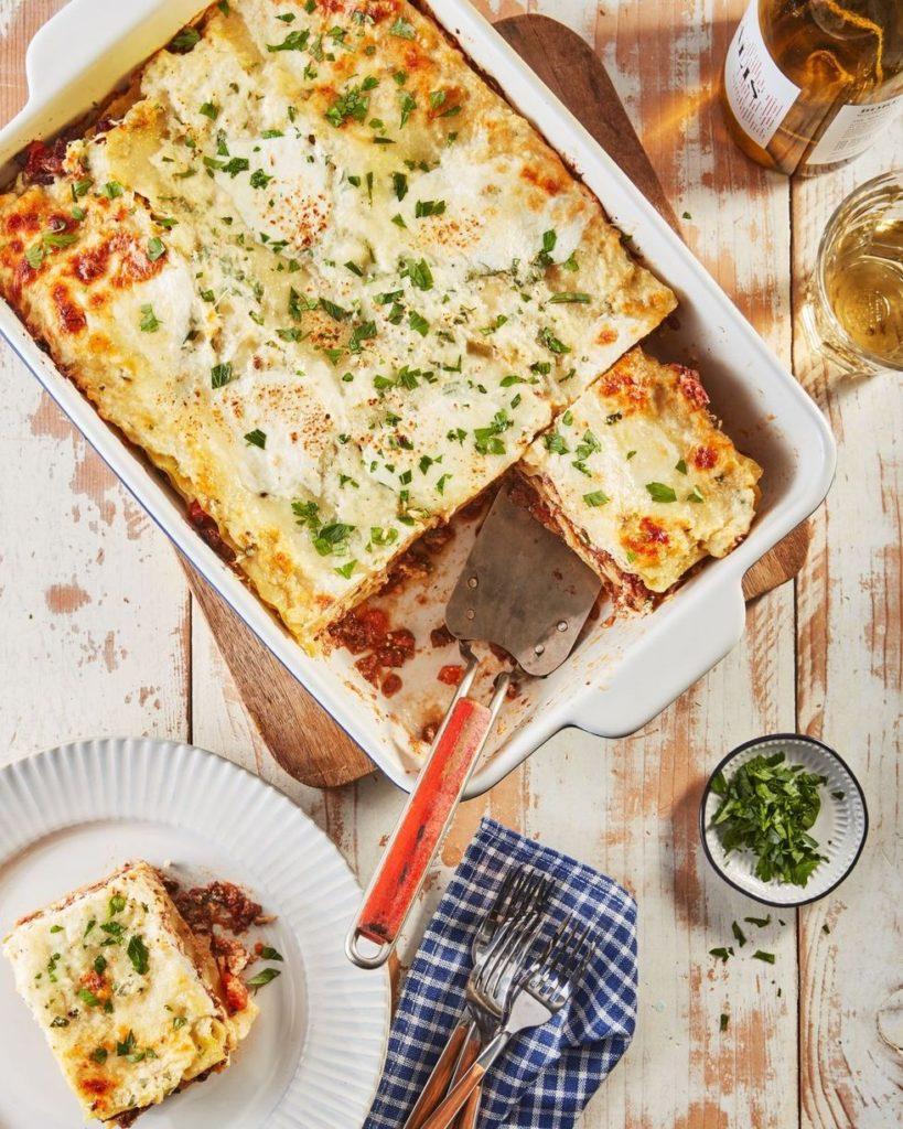 Lasagna Bolognese recipe