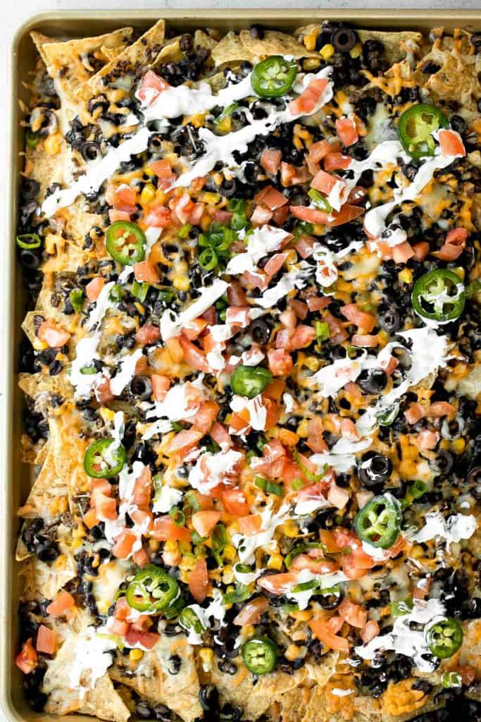 Sheet Pan Nachos recipe