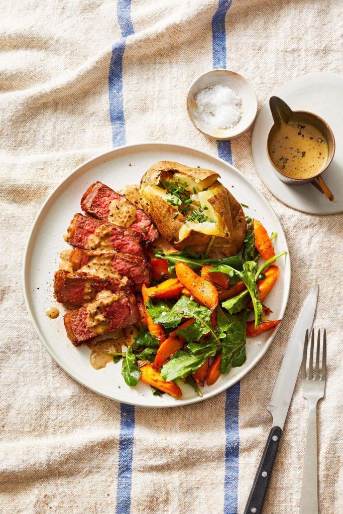 Steak Au Poivre recipe