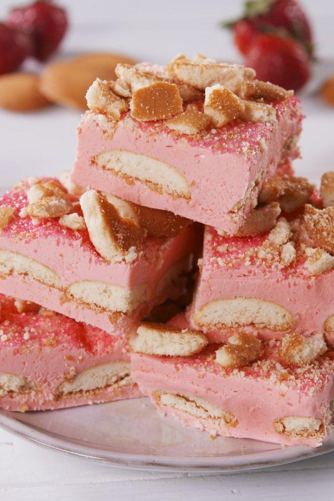 Strawberry Shortcake Fudge recipe