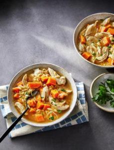 Lemon Chicken Orzo Soup recipe