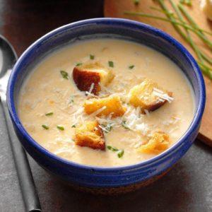 Onion Cheese Soup recipe