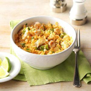 Chicken & Spanish Cauliflower “Rice” recipe