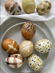 Onion Skin Dye Eggs