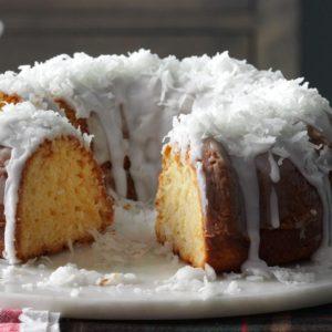 Pina Colada Tube Cake recipe