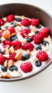 Yogurt with Berries and Nuts recipe