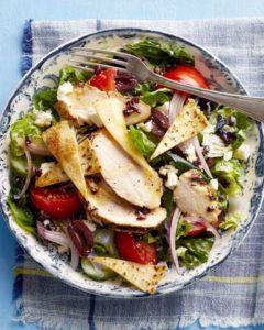 Greek Salad with Chicken recipe