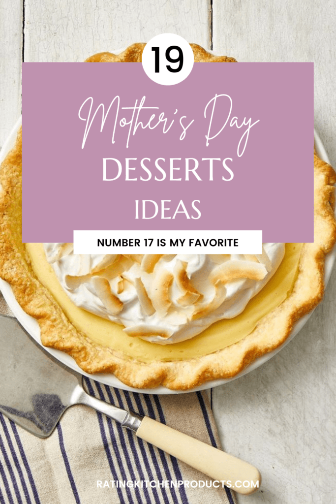 Mother's day desserts ideas