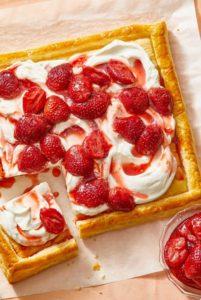 Roasted Strawberry Tart recipe