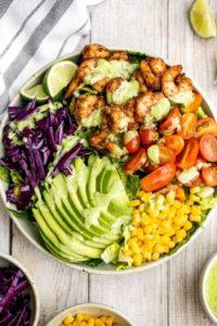 Shrimp Taco Salad recipe