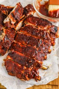 baked pork ribs