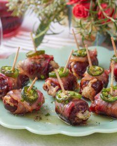 Bacon-Wrapped Dates recipe