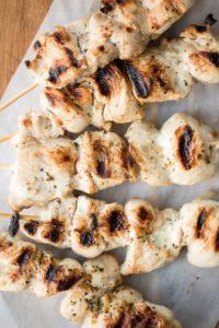 Greek Chicken Souvlaki Skewers recipe