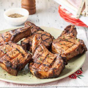 Grilled Pork Chops recipe