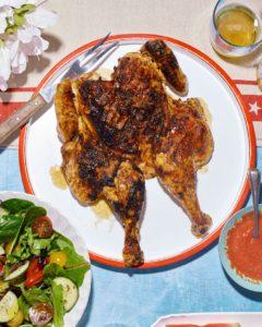 Spatchcock Chicken with Piri Piri Sauce recipe