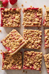 Strawberry Cheesecake Bars recipe