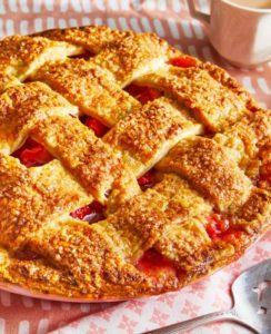 Strawberry Rhubarb Pie recipe