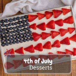 4th of july desserts