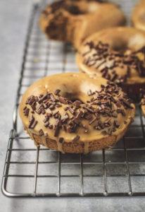 Baked Coffee Doughnuts recipe