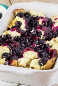 Blueberry French Toast Casserole recipe