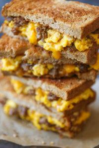 Breakfast Grilled Cheese recipe