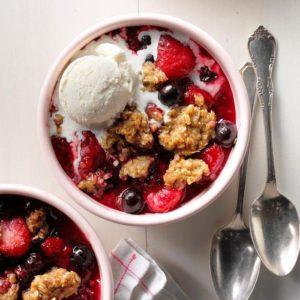 Jumbleberry Crumble recipe