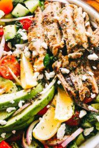 Steak Salad with Dijon Balsamic Dressing recipe