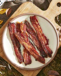 Brown Sugar and Rosemary Glazed Bacon recipe