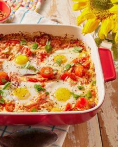 Baked Feta Egg Casserole recipe