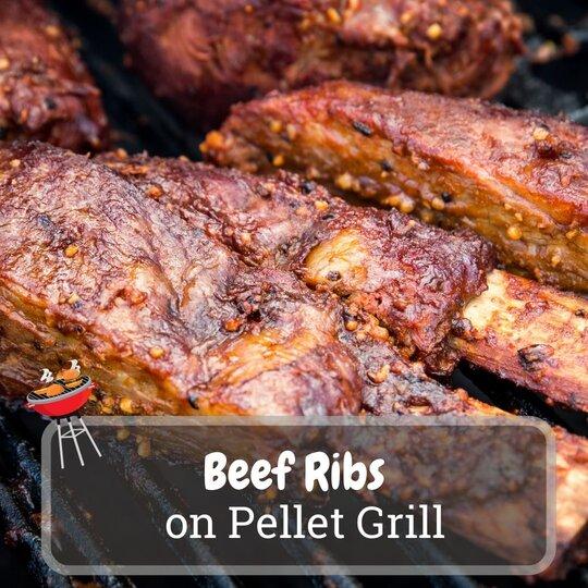 beef ribs on pellet grill