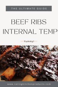 Mastering The Perfect Beef Ribs Internal Temperature