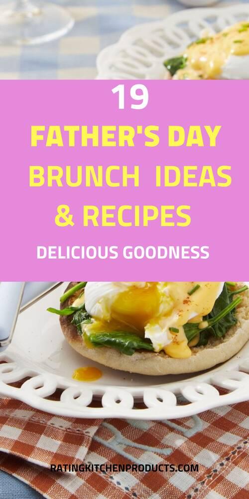 Father's Day Brunch Ideas and Recipes