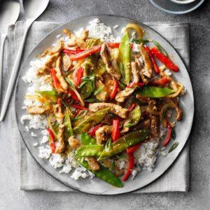 Ginger Pork Stir-Fry recipe