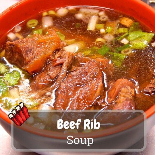 beef rib soup
