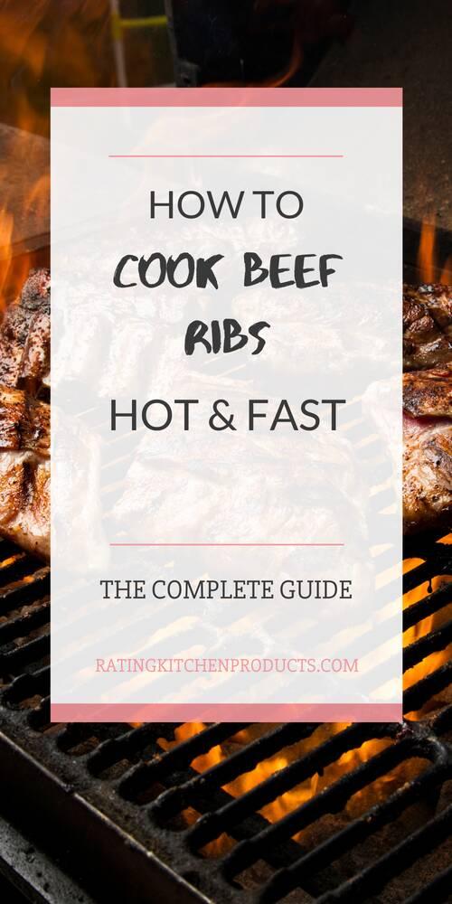 beef ribs hot and fast