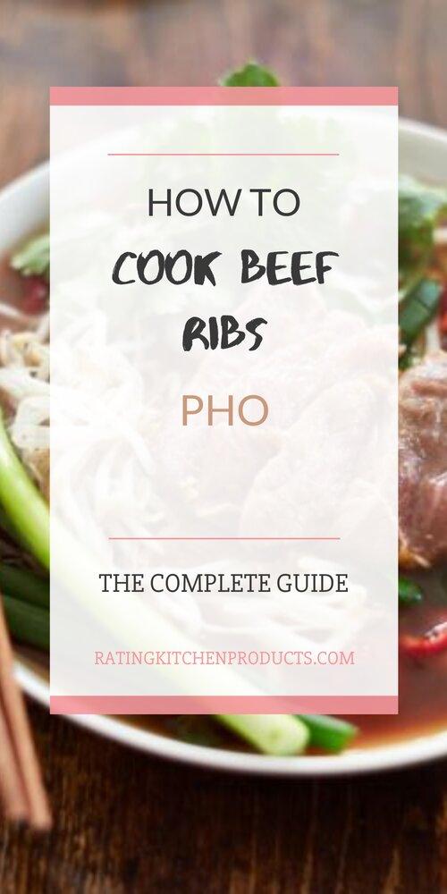 beef ribs pho