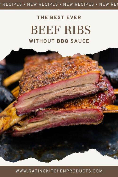 beef ribs without bbq sauce