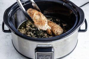 chicken breast in a crockpot