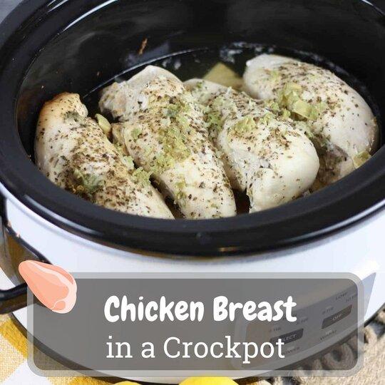 Chicken Breast In A Crockpot Slow & Steady Wins The Taste