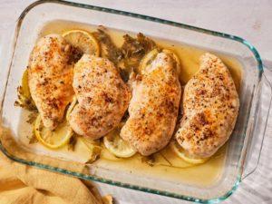 chicken breast in the oven