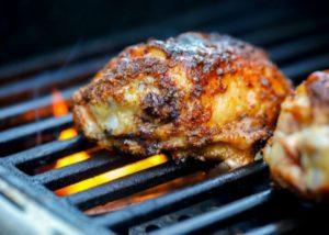 Chicken breast on Traeger